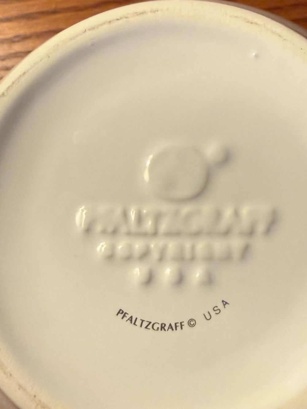 Vintage Pfaltzgraff Summer Breeze batter mixing bowl - Picture 4 of 4